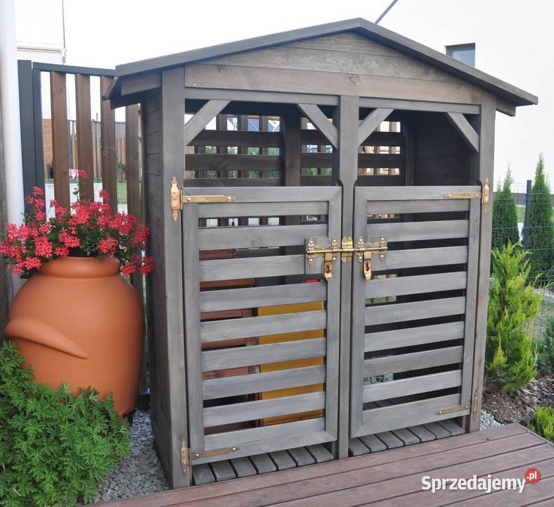 Zabudowa na kosze 18x09m dach na boki dwie Architektura ogrodowa Kalety sprzedam