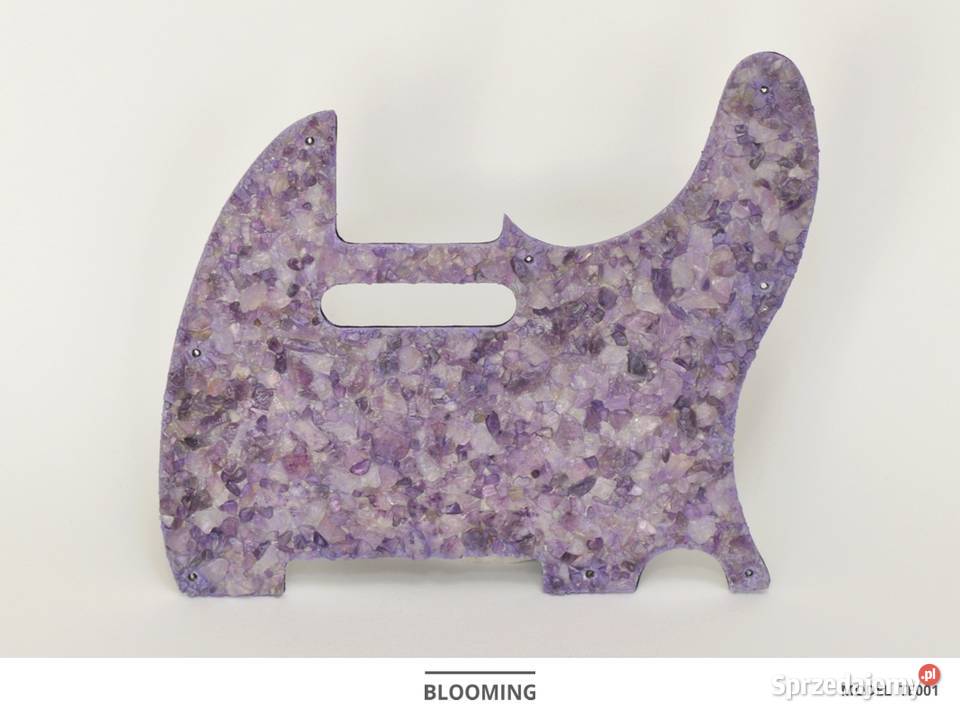 Pickguard Telecaster płytka do gitary z ametystu Szczecin