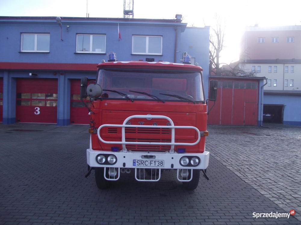 GBA 2516 Star 244 samochód pożarniczy z zestawem Rok produkcji 1987 śląskie Racibórz