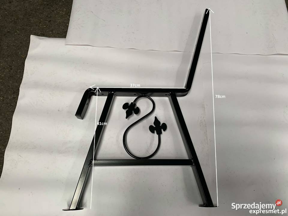 Nogi Noga stalowa do ławki stolika ogrodowego Rzeszotary sprzedam