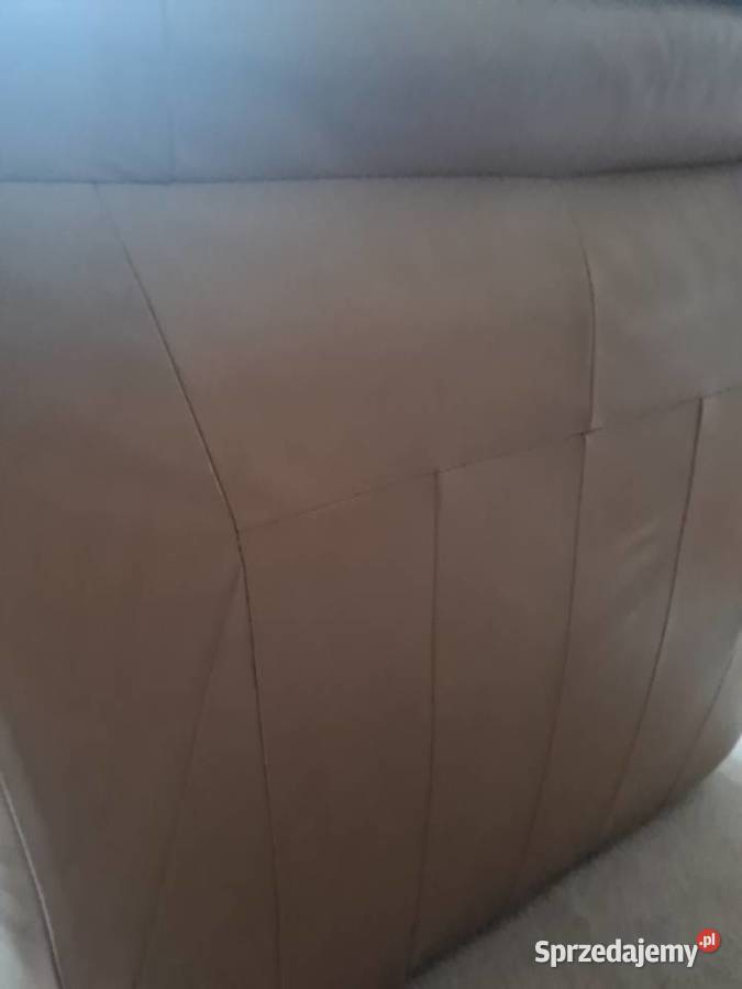 Fotel skorzany 98cm Meble Puławy