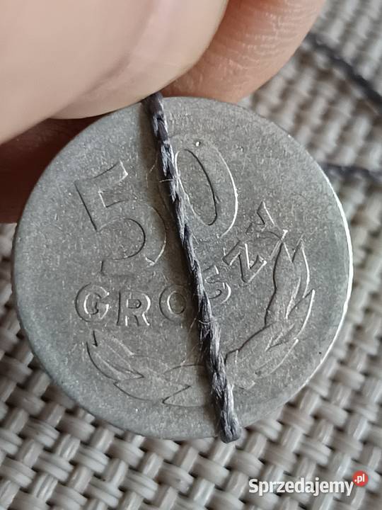 Sprzedam monete 50 groszy 1949 skretka