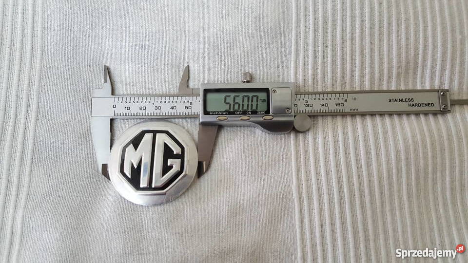 MG EMBLEMAT ZNACZEK LOGO 56mm NOWY wielkopolskie Poznań