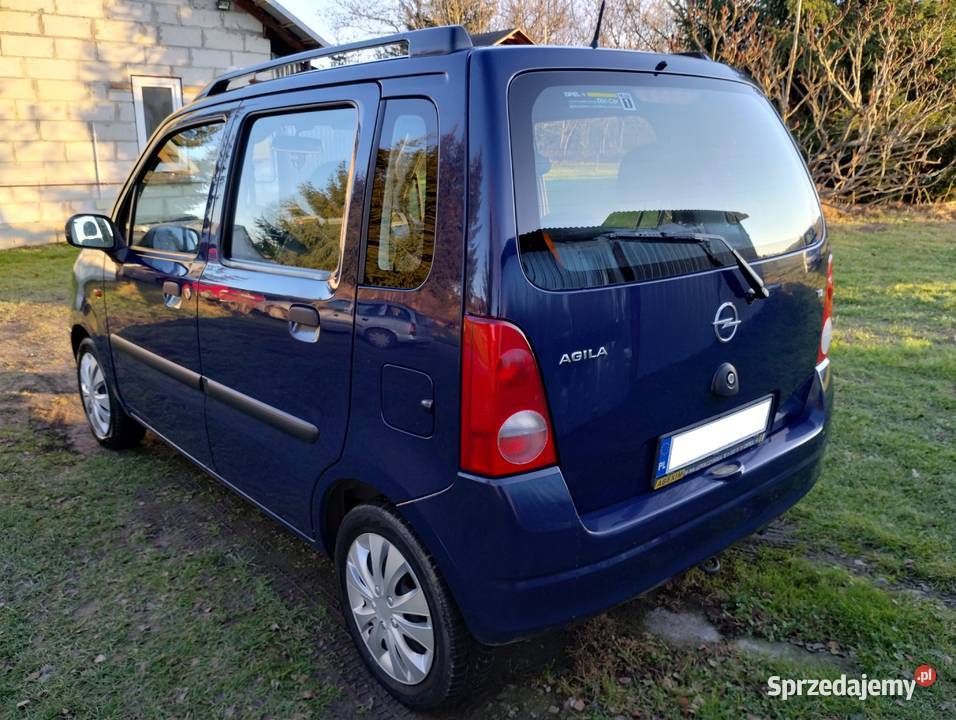 OPEL AGILA 12 16v 75 Zadbany i ekonomiczny radio podkarpackie Różanka sprzedam