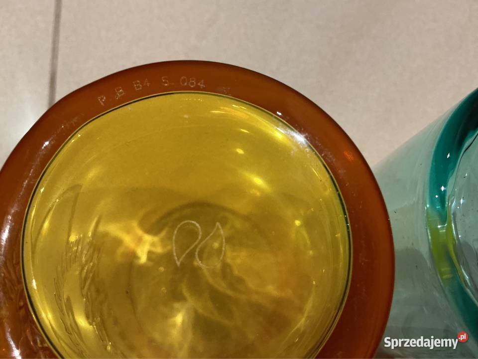 Szklanki Kolekcjonerskie Coca Cola 2 Sygnowane