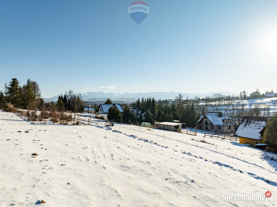 Widokowa Działka budowlana 654 m Nowy Targ małopolskie sprzedam