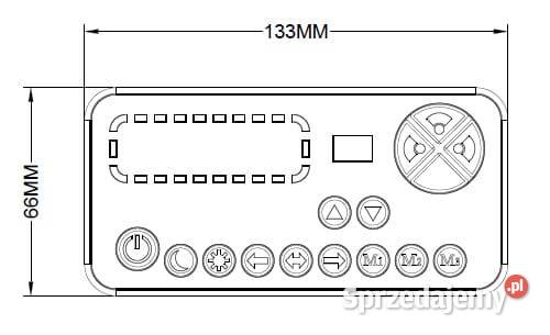 Lampa robocza długa LED 100200W 1224V Kamionna sprzedam