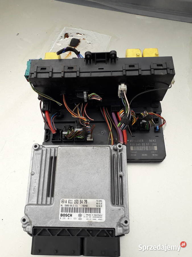 Centralka moduł sterownik komfortu mercedes W śląskie Myszków sprzedam