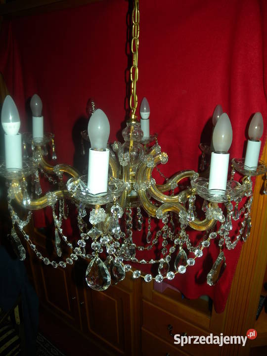 Żyrandol kryształowy Maria Theresa 8 ramienny Katowice