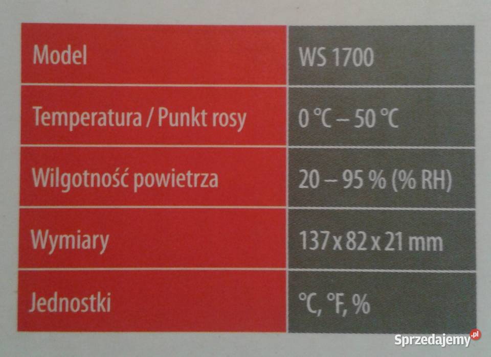 ADE Cyfrowy wskaźnik temperatury i punktu rosy sprzedam