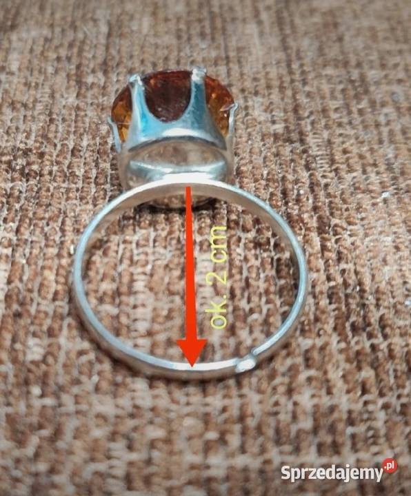 Pierścionek brązowe oczko Piaseczno