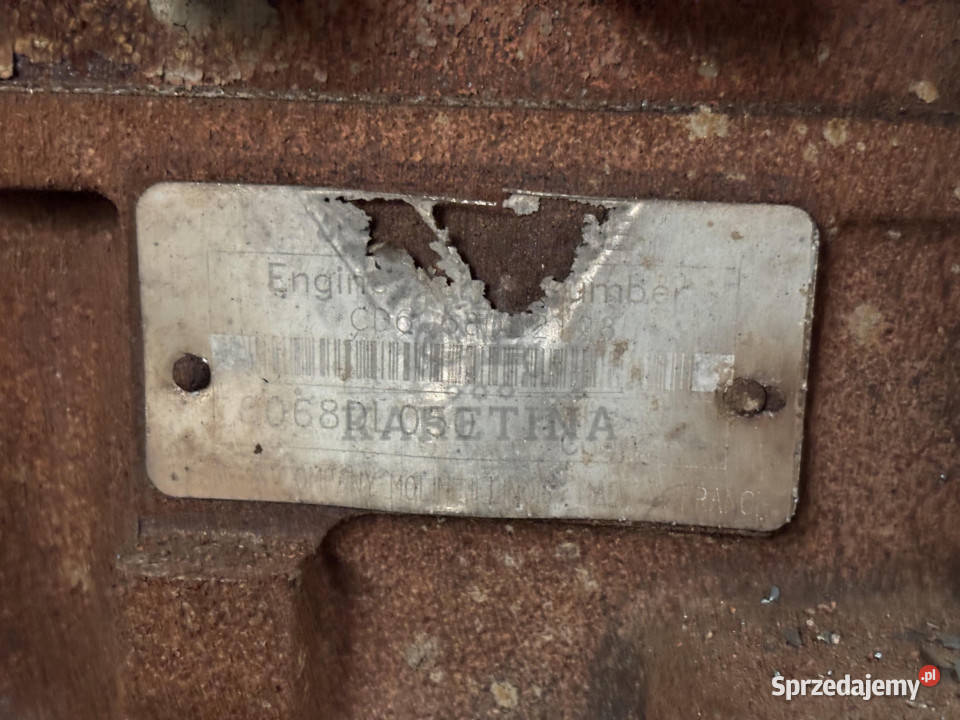 John Deere 6205 6505 6510 Silnik CZĘŚCI Jastrzębniki