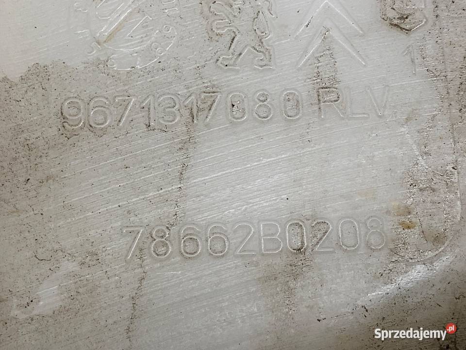 ZBIORNIK SPRYSKIWACZY CITROEN C4 II Hatchback 16 osobowe