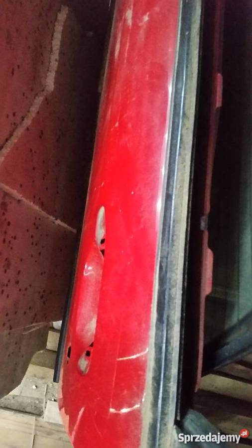 DRZWI CZERWONE LEWE PRZÓD NISSAN PRIMERA P11 Karoseria Bielsk Podlaski