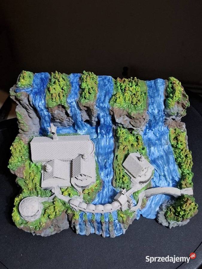 Model fantasy Rivendell Imladris makieta 3D Kraków sprzedam