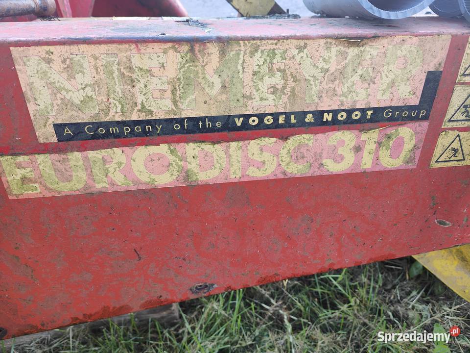 Kosiarka dyskowa Niemeyer 310 Nowa Karczma