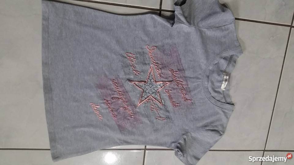 koszulka bluzka z nadrukiem top tshirt Kielce