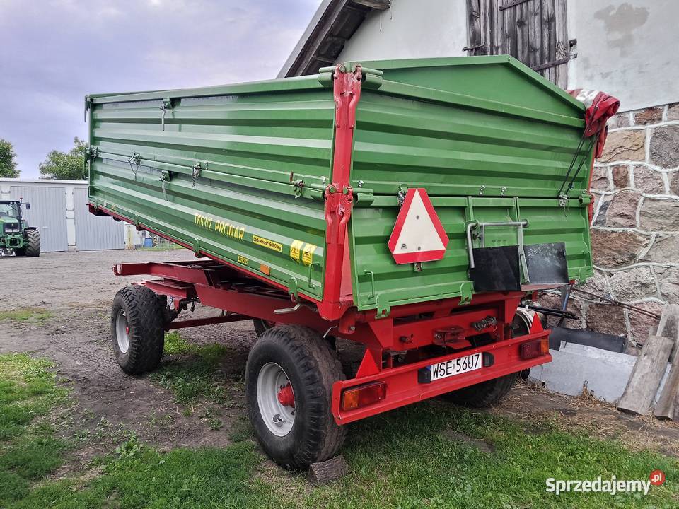 Pronar T6532 6T plandeka hamulce hydrauliczne Przyczepy rolnicze mazowieckie Sierpc