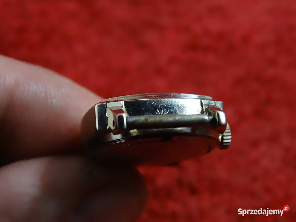 Elegancka Vintage SLAVA 17 Jewels Pozłacana AU5 Biłgoraj