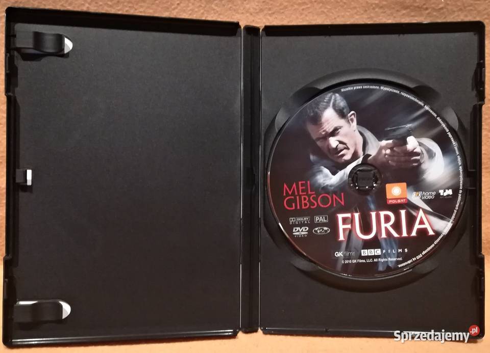 Płyta dvd Furia Mel Gibson Filmy Warszawa