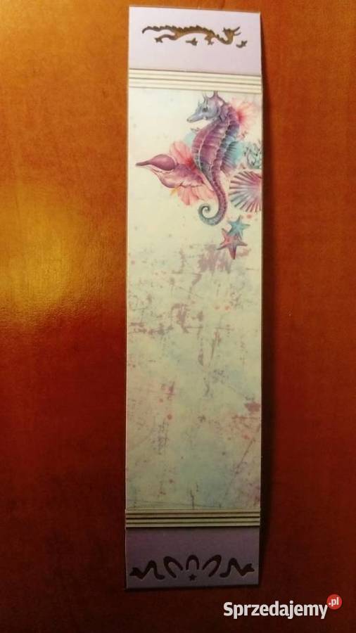 Zakładka do książki wykonana ręcznie Sosnowiec sprzedam