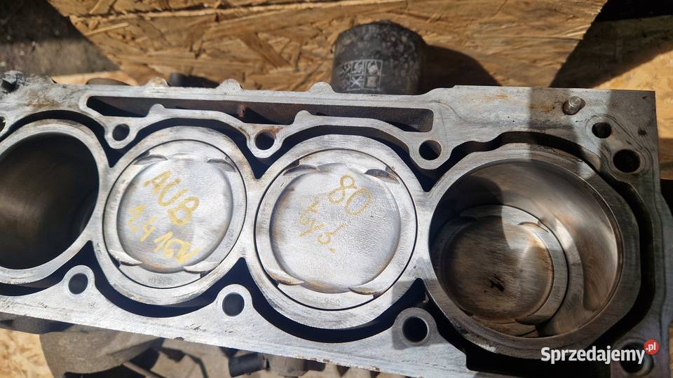 VW SKODA BLOK SILNIKA AUB 14 16V AUB 063801 80 osobowe Słowikowo