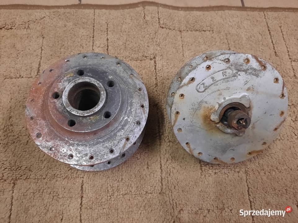 Piasty koła tył przód Komar Sztywniak komplet Średnica 19" Felgi łódzkie Sieradz