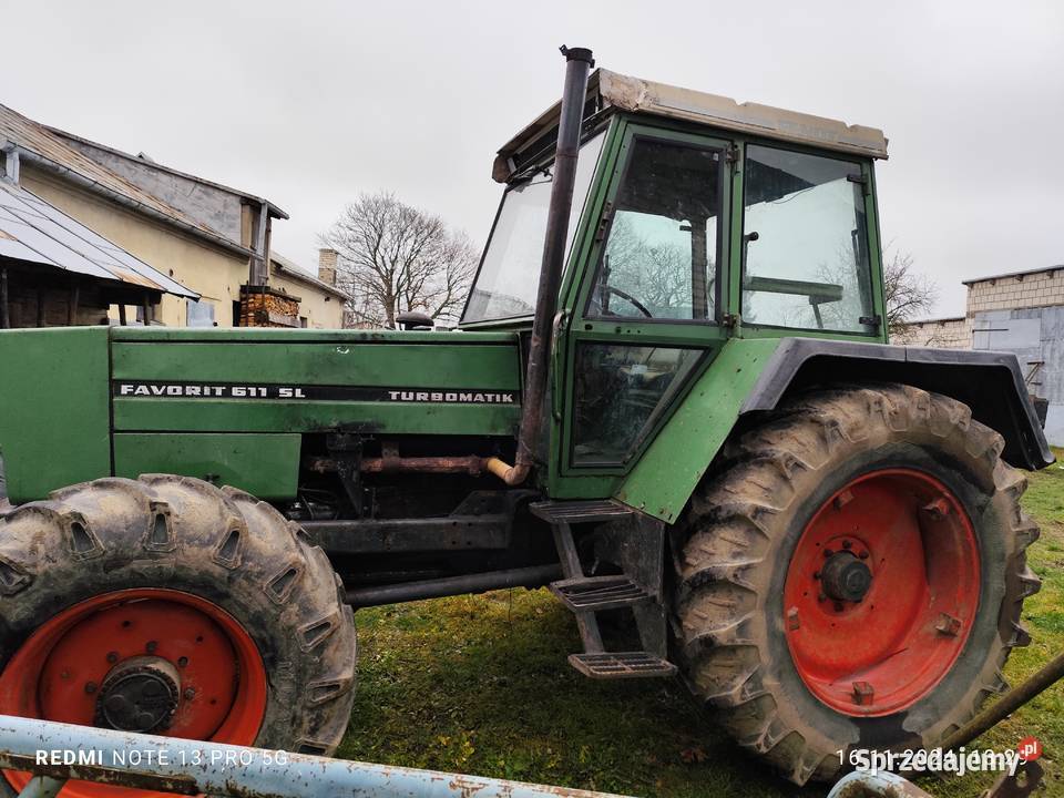 Ciągnik rolniczy Fendt 611 mazowieckie Stara Kornica