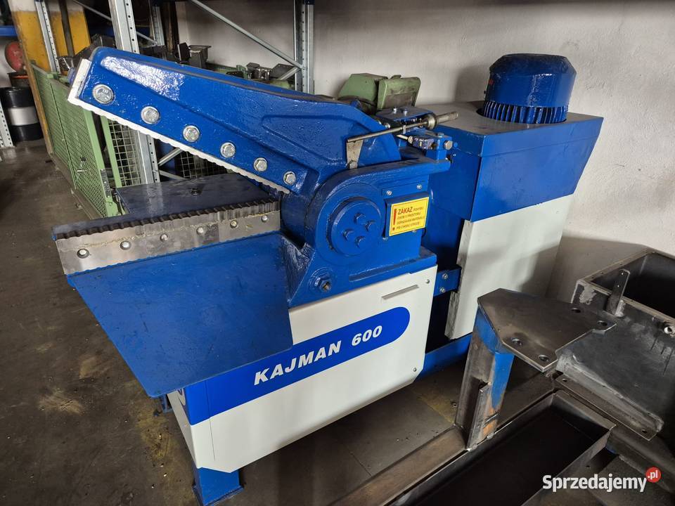 Hydrauliczne aligatorowe nożyce do cięcia złomu Oświęcim