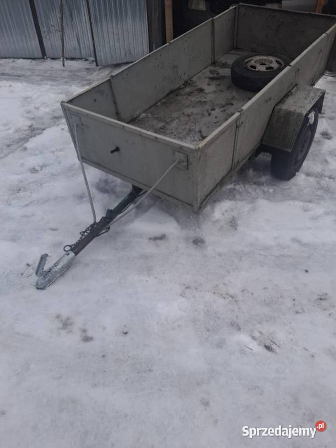 Przyczepka lekka zarejestrowana samochodowa SAM Szałamaje