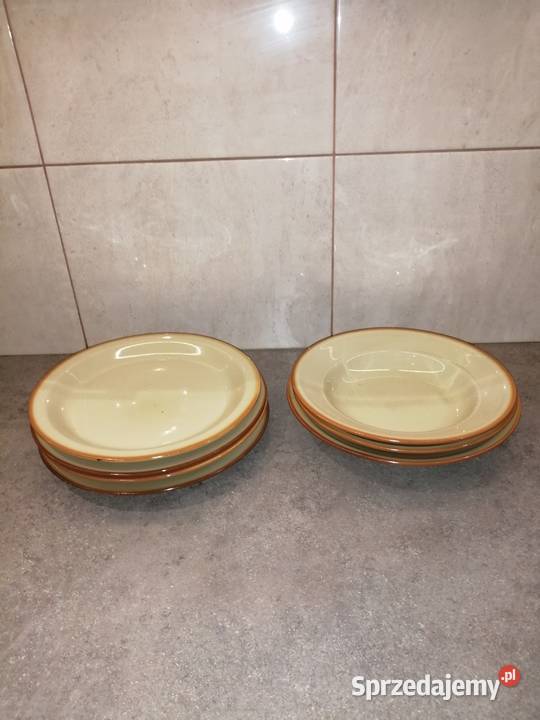 talerze miseczki porcelit Tułowice 9 śląskie