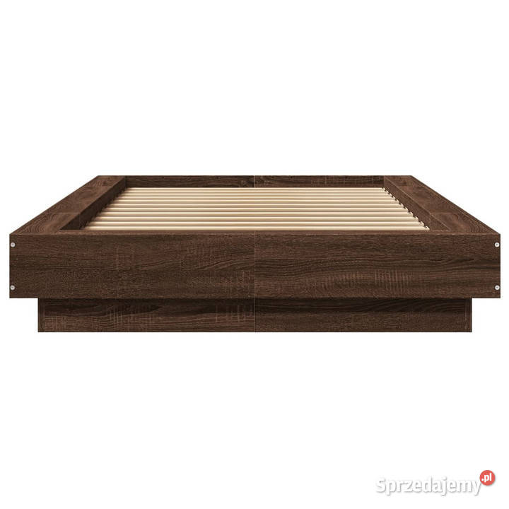 Rama łóżka z LED brązowy dąb 75x190 WM3281160 Warszawa