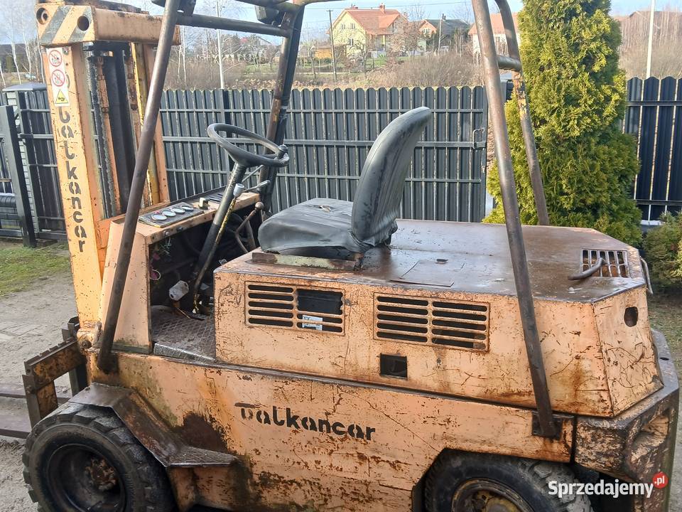 wózek widłowy balkancar na bliźniaku Mielec sprzedam