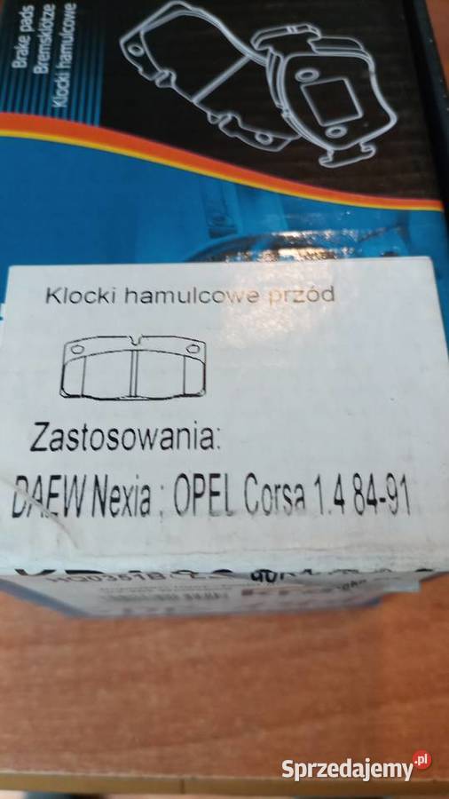Klocki hamulcowe do Daewoo Nexia Opel Corsa Osiek