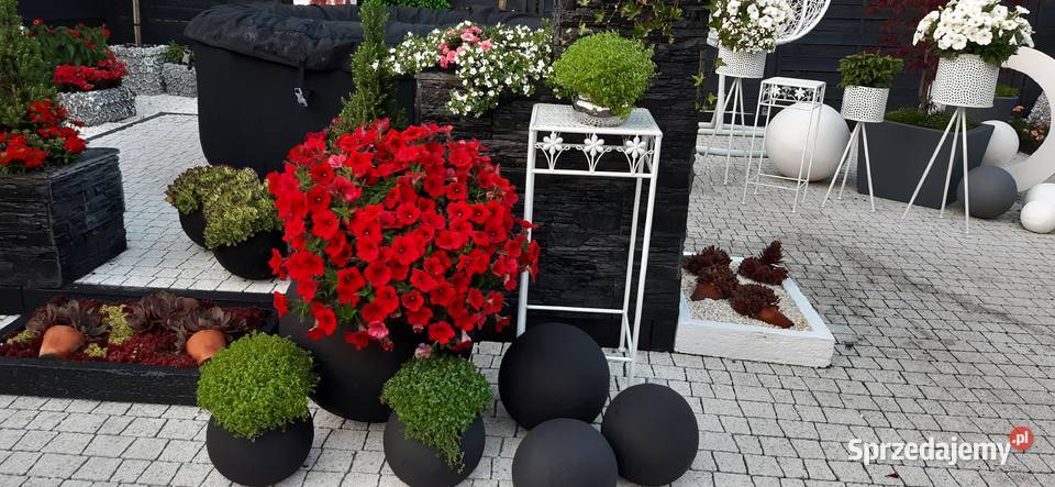 Kula betonowa 40 dekoracja ogrodu ozdoby Jaworze