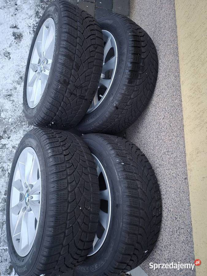Felga 5 x 120 BMW opona 205 55 R16 Dunlop Winter
