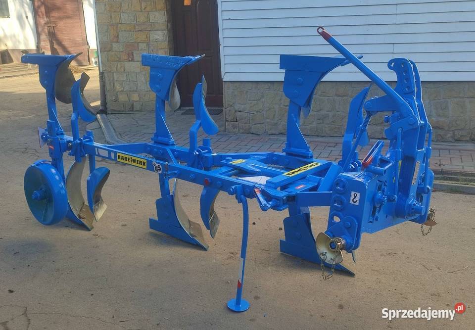 Pług 3 skibowy obrotowy rabe werk lekki model małopolskie Mostek