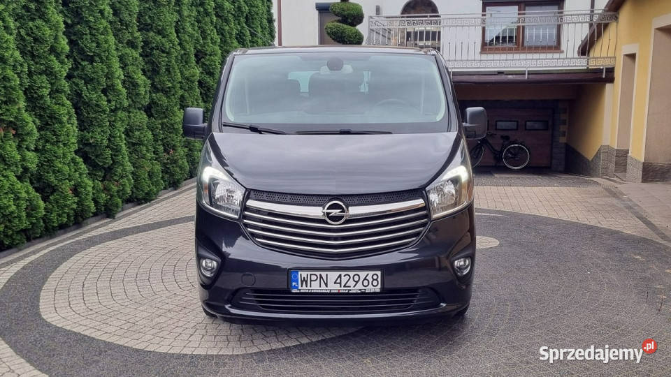 Opel Vivaro 9 Osób Navi Led 125 GWARANCJA Zakup 1600cm3 Vivaro mazowieckie sprzedam