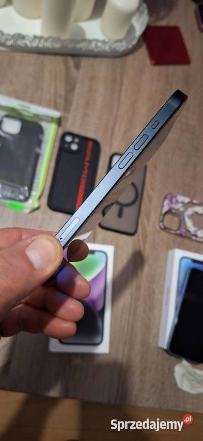 Iphon 14 czarny i blekitny wielkopolskie Poznań