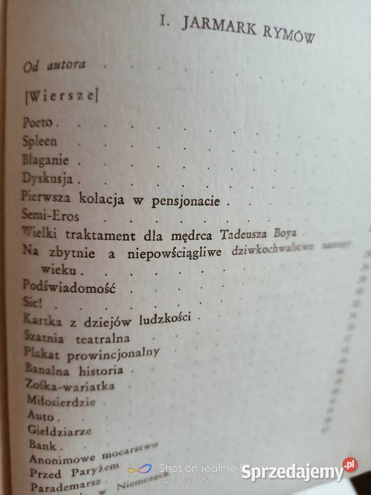 Dzieła Tuwima unikat okazy Księgarnia Praga Warszawa