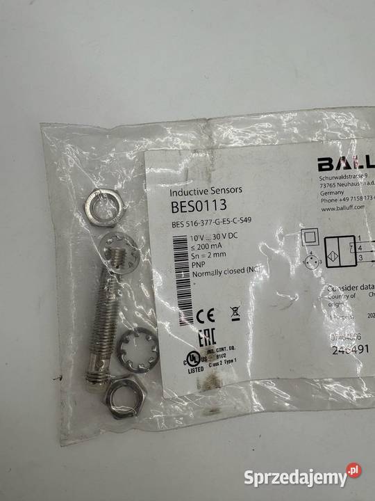 Balluff BES0113 BES 516377GE5CS49 Czujnik Pozostałe Warszawa sprzedam
