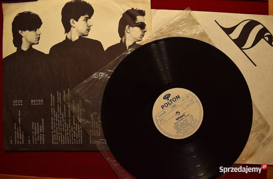 Republika Nieustanne tango wydanie I z roku 1984 Płyty i kasety Chełmno