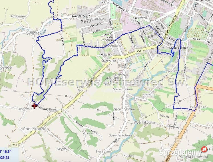 Grunt Podszkodzie 5100m2 sprzedam