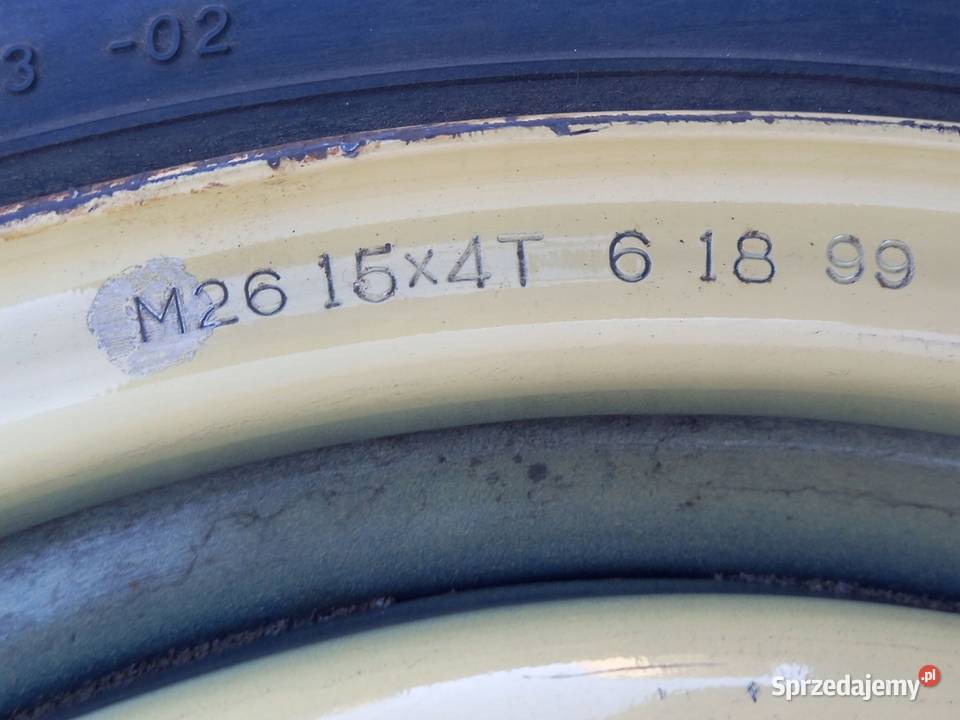 MAZDA 2 6 KIA HYUNDAI koło dojazdowe 1157015 90M Kielce