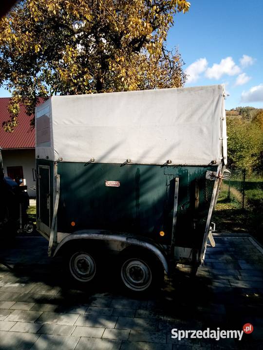 Przyczepka do przewozu koni koniarka Nowy Żmigród sprzedam