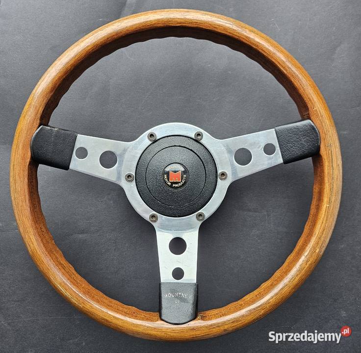 Drewniana kierownica Mountney Motor Products Bydgoszcz