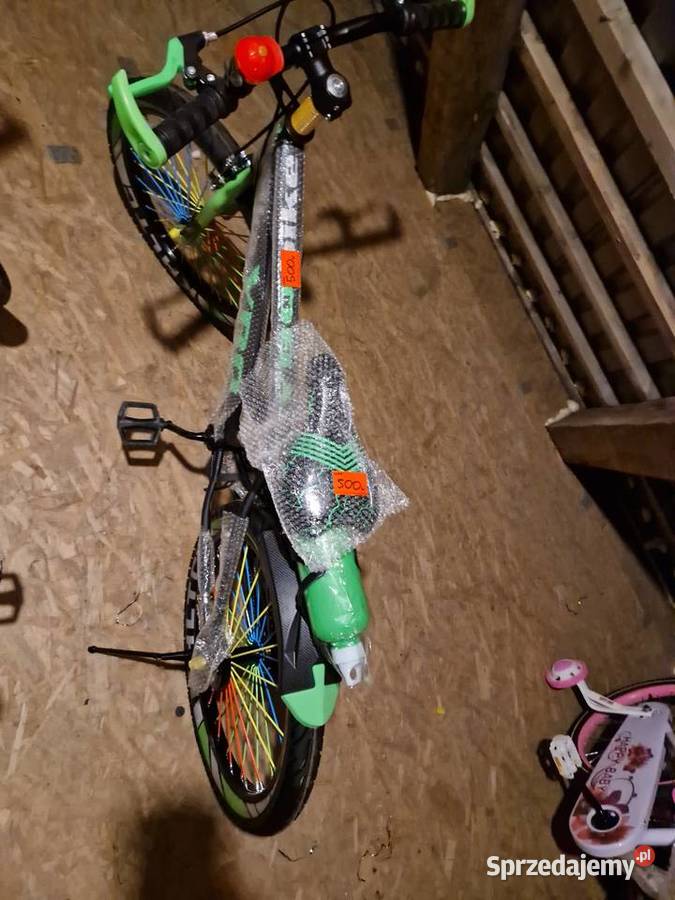 Rowerek 20 niebiesko zielony czerwony YBOBIKE Głogowa
