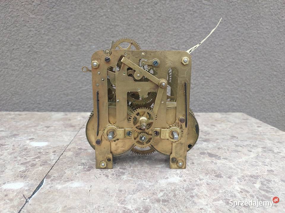 610 Mechanizm starego zegara ściennego HAU Antyki Tczew