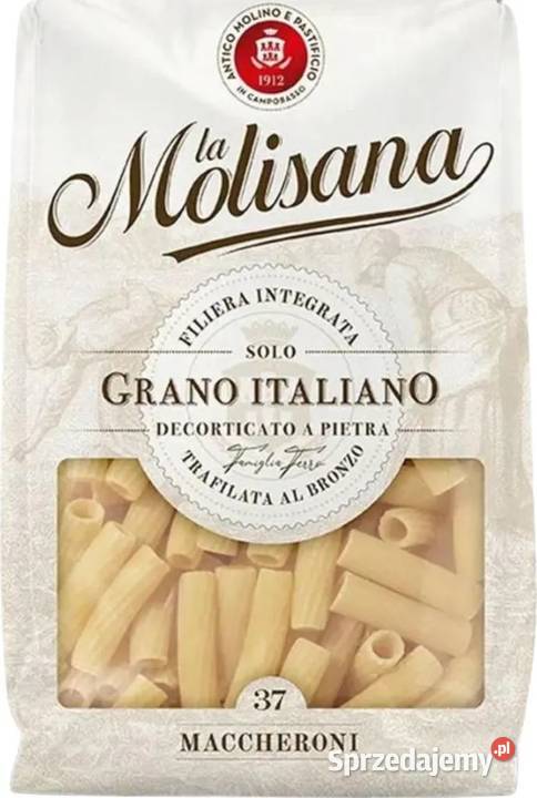 La Molisana Maccheroni n37 500g włoski makaron Świdnica sprzedam