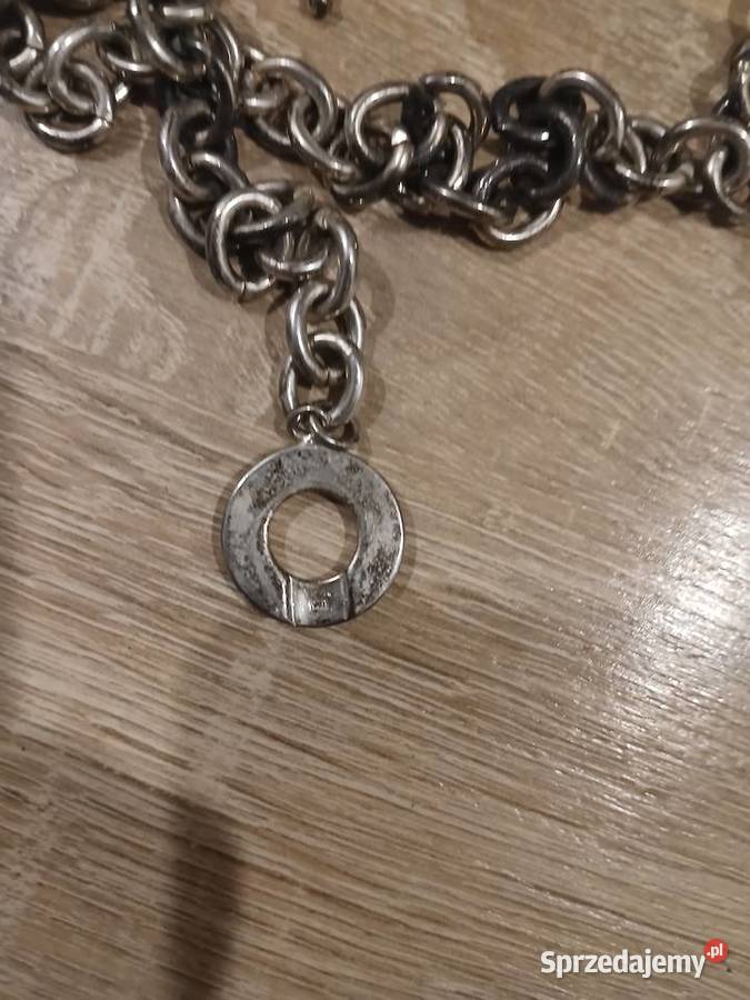 Srebrny naszyjnik świętokrzyskie